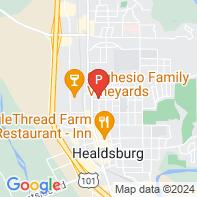 View Map of 717 Center Street,Healdsburg,CA,95448-3604